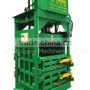 High Efficiency Vertical Hydraulic Garment Baling Machine thumbnail-1