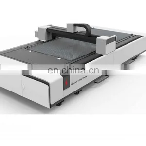 High Speed Cnc Fibre Laser Cutting Machine for Metal Sheet CNC Fiber Metal Laser Cutting Machine Price thumbnail-1