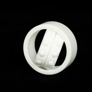 DSR Bearing High Temp/Temperature and Corrosion Resistant Si3n4 Full Ceramic Bearing 608 Size 8X22X7 PTFE Cage Hybrid thumbnail-3
