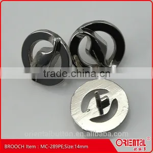 Factory Alloy Fashion Delicacy Men's Weeding Brooch thumbnail-1
