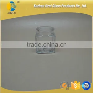 40ml Popular Square Shape Clear Glass Wishing Bottle thumbnail-1