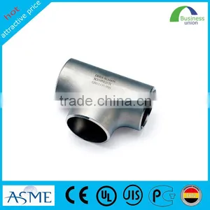 Galvanized Steel Stainless Steel Pipe Tee Reducer Tube Tee thumbnail-1