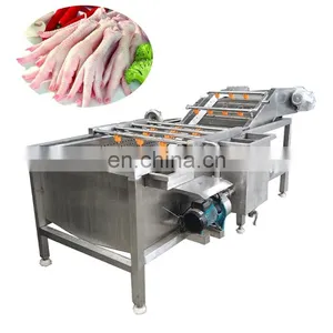 Chicken Feet Peeling Blanching and Cutting Poultry Slaughtering Production Line Machine thumbnail-4