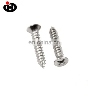 High Quality Flat Countersunk Head Self-tapping 1mm Screws Cross Recessed Wood Screws thumbnail-1