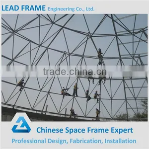 Galvanized Steel Sapce Truss Frame for Conference Hall Structure thumbnail-3