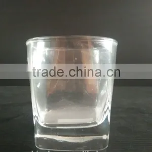 200ml Four Corner Transparent Shot Glass Cup thumbnail-1