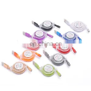 Hot Sale New Retractable 3 In 1 USB Magnetic Charging Cable For Mobile Phone Cable Ios/Type-C/Android thumbnail-1
