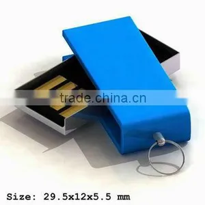 Hot Sell 1GB-32GB USB Gadget Mini Pendrive / Swivel Usb Flash Drive Wholesale With High Quality Usb Pen Drive thumbnail-2