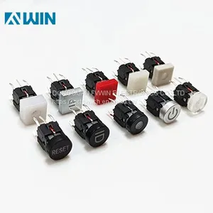 6*6 SPST Illuminated Tact Switch With Embedded Light thumbnail-1
