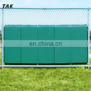 Maßgeschneiderte Baseballfeld-Stoßschutzpolsterung aus Kettenzaun thumbnail-2