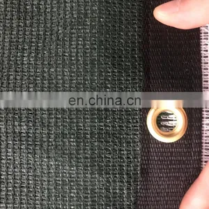 Outdoor 50% 115gsm Black HDPE UV Agricultural Greenhouse Net Round Silk Sun Shade Net thumbnail-3