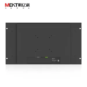Customized 1000 Nit Brightness Touch Display Rack Mounted Industrial Touch Display With VGA DP HD thumbnail-2