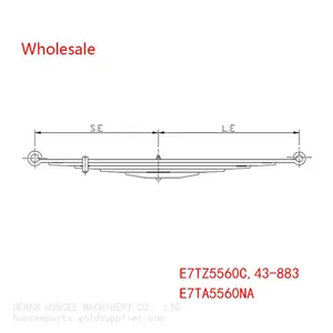 E7TZ5560C, E7TA5560NA, 43-883 Light Duty Vehicle Rear Wheel Spring Arm Wholesale For Ford thumbnail-2