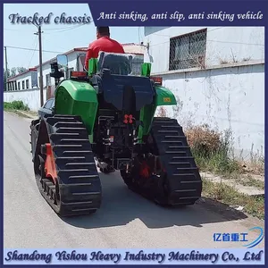 Rubber Track Assembly Customized Harvester Tractor Modification thumbnail-4