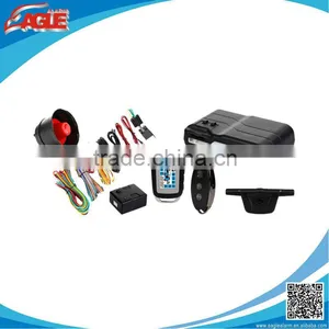 Intelligent Auto-arm Two Way Car Alarm Engine Start With Long Range Controlling Operation thumbnail-1