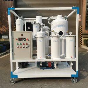 Vacuum Hydraulic Oil Dehumidifier/Waste Oil Purification Machine thumbnail-1