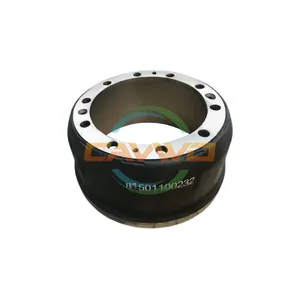 6520-3501070 Truck Brake System Brake Drum for MAN Truck thumbnail-2