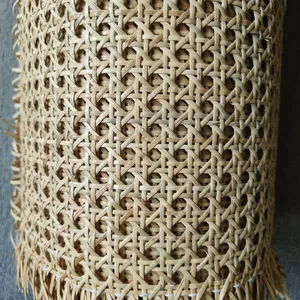 Length 15 M Width 40 cm 50 cm 60 cm 70 cm 80 cm 90 cm 100 cm Natural Rattan Cane Webbing Rolls thumbnail-1