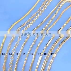 Yiwu Wholesale 18k Gold Filled Necklace Chain Quality Choice thumbnail-2