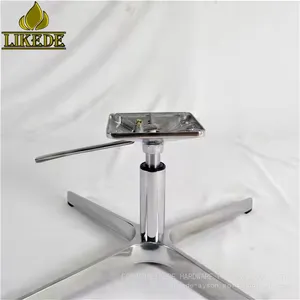 New Cheap 4-Star Revolving Chair Base Aluminum Alloy With Powder Coating Newest Metal Sofa Base thumbnail-4