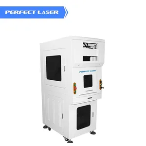 Fully Enclosed Fiber Laser Marking Printing Engraving Machine 30W Raycus Laser Auto Focusing and Safety Window Metal Plastic thumbnail-1