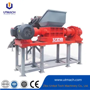 High-Power Double Shaft Plastic Shredder for Industrial Recycling thumbnail-1