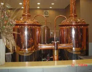 Copper Brewing Equipment With 304 Stainless Steel Fittings and Digital Temperature Control thumbnail-1