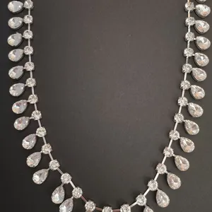 XB182 25MM Fancy Cup Chain Trimming Clothing Accessory With Pearls thumbnail-3