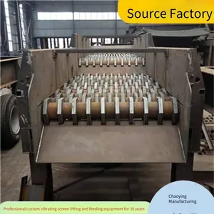 Roller Screen Type Screening Machine, Butterfly Screen, Cobblestone Desliming Screening Equipment, Multiple Specifications Available thumbnail-4