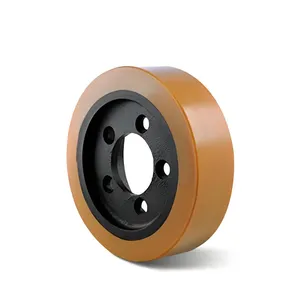 Automated Vehicle Assembly Line Conveyor Wheels & Heavy-Duty PU Guide Rollers thumbnail-4