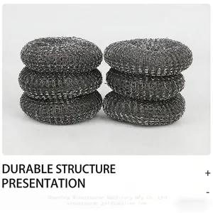 Super Quality Stainless Steel Wire Mesh Scourer thumbnail-2