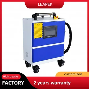 Mobile Trolley Case Rust Removal Surface 100W Laser Cleaning Machine for Metal Lazer Derusting Adopt JPT-100W Series Laser thumbnail-1
