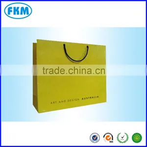 Yellow Handled Paper Bags thumbnail-1