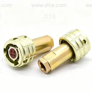 ZH127 Series Connector Shell Size 10 4pin Female Plug With Straight Tail Attachment – СНЦ127-4/10РП126-1-В ZH127-4/10P12Q-1-B thumbnail-1
