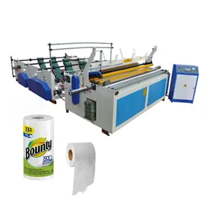 Automatic Toilet Paper Making Line for Sale High Speed Automatic Toilet Tissue Paper Maker thumbnail-1