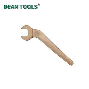 Non-Sparking Bent Open End Wrench,45-degree Bend, Aluminum Bronze,Offset Open End Wrench thumbnail-4