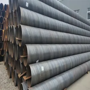 High-Quality API 5L Spiral Welded Steel Pipe X42 Sawl Pipe Sabic Aramco Approved Factory Piling Pipe and Water Pipe thumbnail-3