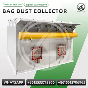 Factory Direct Pulse Jet Baghouse Dust Collector Industrial Bag Filter Dust Collection System Support OEM ODM Custom thumbnail-4