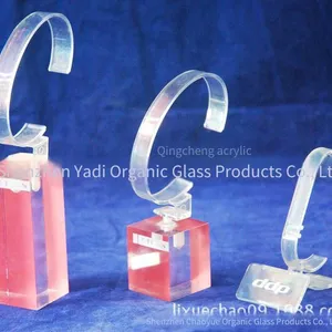 Shenzhen Watch Stand, Acrylic Watch Display Stand With c Ring, Wholesale and Customizable Acrylic Rotating Watch Display Stand thumbnail-1