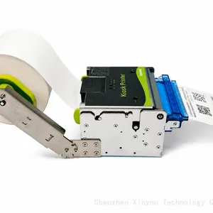 80mm Kiosk Thermal Printer With Anti-Drag Anti-Pull Jam-Free Bezel for Self Service Terminal thumbnail-5