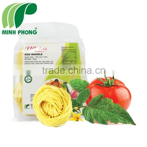 HOT SALE "VILOTUS" EGG NOODLE PASTA ROUND SHAPE, SIZE 1.2MM, 200GM - MADE IN VIET NAM thumbnail-1