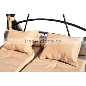 Outsunny Outdoor 3 Person Patio Gazebo Outdoor Canopy Garden Swing Bed Quality Choice thumbnail-4