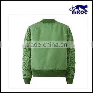 Custom Nylon Jacket, Blank Nylon BaseballJacket, Air Force Pilots Jacket thumbnail-4