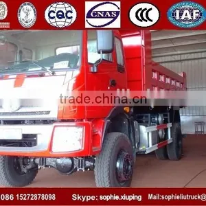 Mini FOTON 4x4 Military Army Tipper Truck For Sale thumbnail-5
