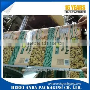 Chocolate Candy Roll Packing Film / Plastic Printed Bags for Chocolate Bar Packaging thumbnail-5
