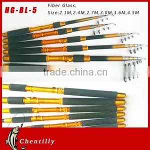Chentilly02 HG-BL-5 Wholesale Pure Glass Fiber Super Hard Tele Surf Fishing Rod thumbnail-2