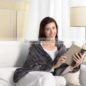 Single Warm Electric Blanket for Home Office for Car Travel Heated Blanket With Sleeve Heating Blanket thumbnail-5
