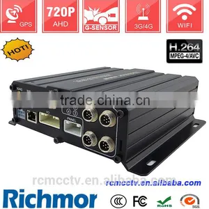 1080P Dual Camera With 8CH HDD Hiden Camera Mobile DVR With GPS Tracking System thumbnail-3