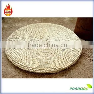 Handmade Natural Fiber Cornhusk Straw Seat Cushion Yoga Seat Cushion thumbnail-1