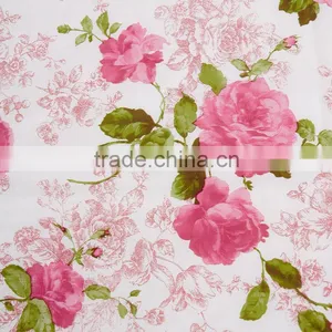 PVC/PEVA Tablecloth With Lace Border & Flannel Backing, Waterproof & Oilproof thumbnail-4